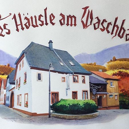 Altes Haeusle Am Waschbach-Weinberg Daire Edenkoben Dış mekan fotoğraf